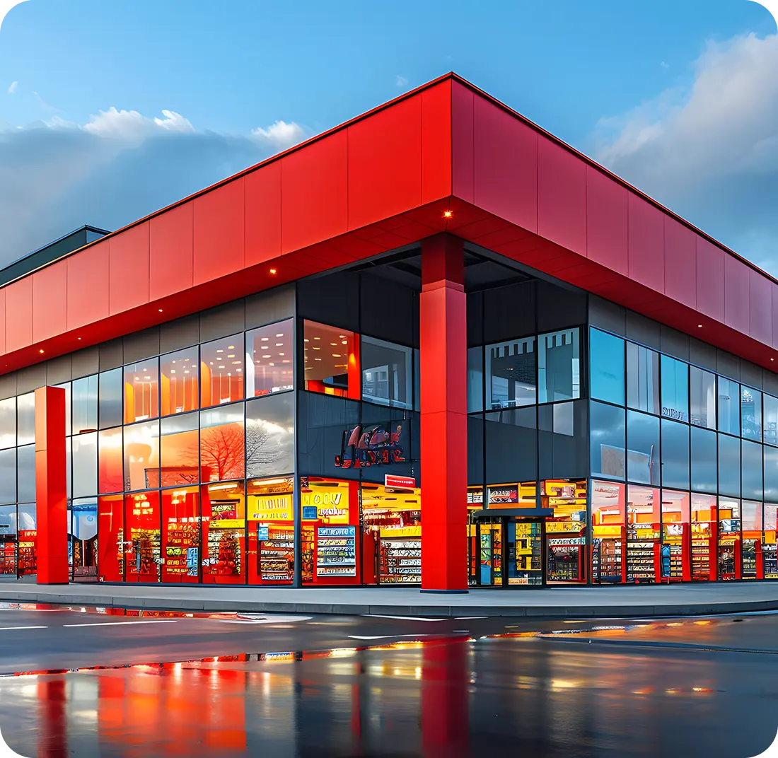 Проектируем и строим здания из металлоконструкций для гипермаркетов и торговых центров